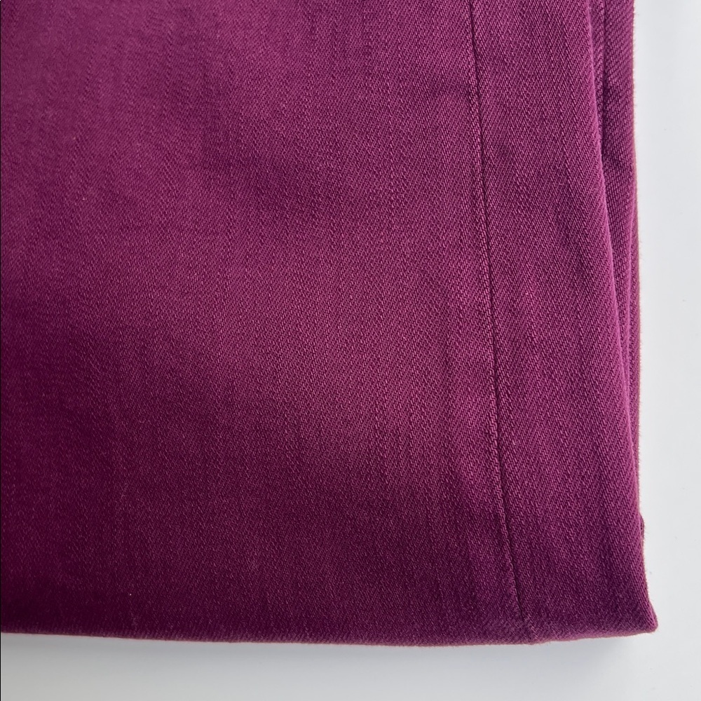 Johnny Was Purple Mademoiselle Wide Leg Jean Size 28 - Picture 11 of 15
